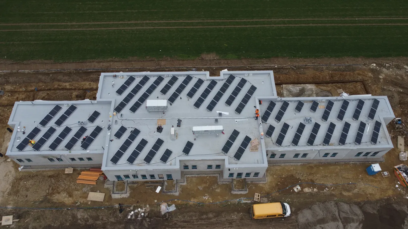 Instalacja fotowoltaiczna 40 kWp na dachu ośrodka w Swarzędzu